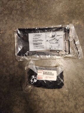 Toyota Sienna Cargo Net (PT347-0810B) And License Plate Bracket